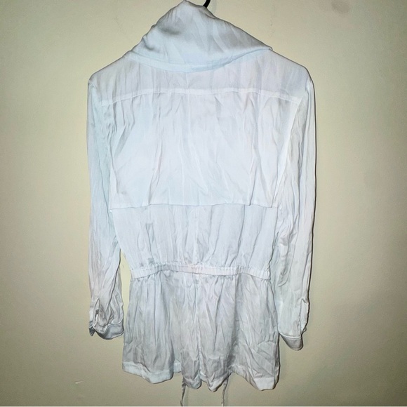 Vince Camuto Light Blue Zip-Up Anorak Jacket - Picture 7 of 9